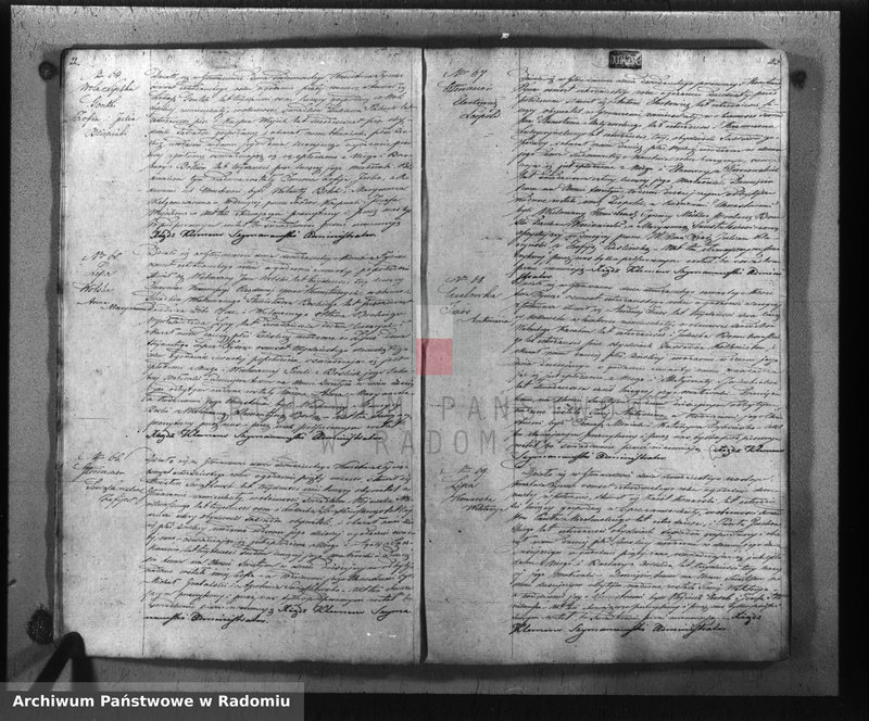 image.from.unit.number "Duplikat akt urodzenia, zaślubin i zeyścia parafii Głowaczew na rok 1840"