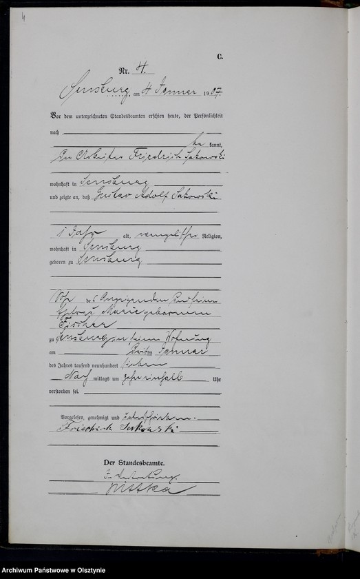 image.from.unit.number "Sterbe-Haupt-Register Nr 1 -172"