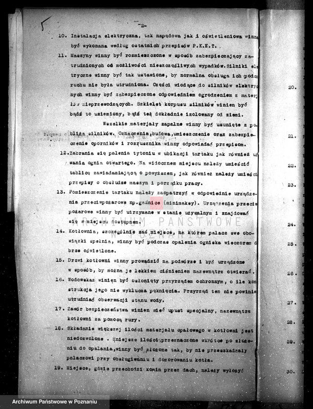 Obraz 9 z jednostki "Zatwierdzenie przemysłowego tartaku A. Mielżyńskiego w Borowej Karczmie, pow. leszczyński"