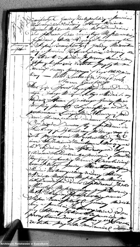 image.from.unit.number "Akta Zaślubionych w Roku 1813 od dnia 1 Junuary aż do dnia 31 Grudnia w Gminie Mirosławskiey"