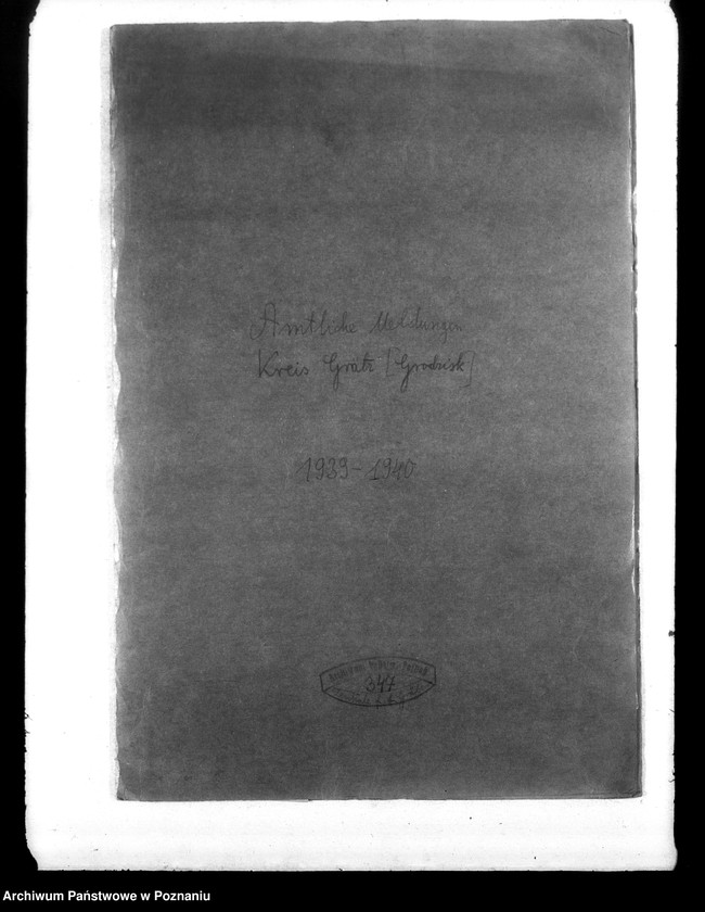 Obraz 4 z jednostki "Amtliche Meldungen Kreis Grätz (Grodzisk)"
