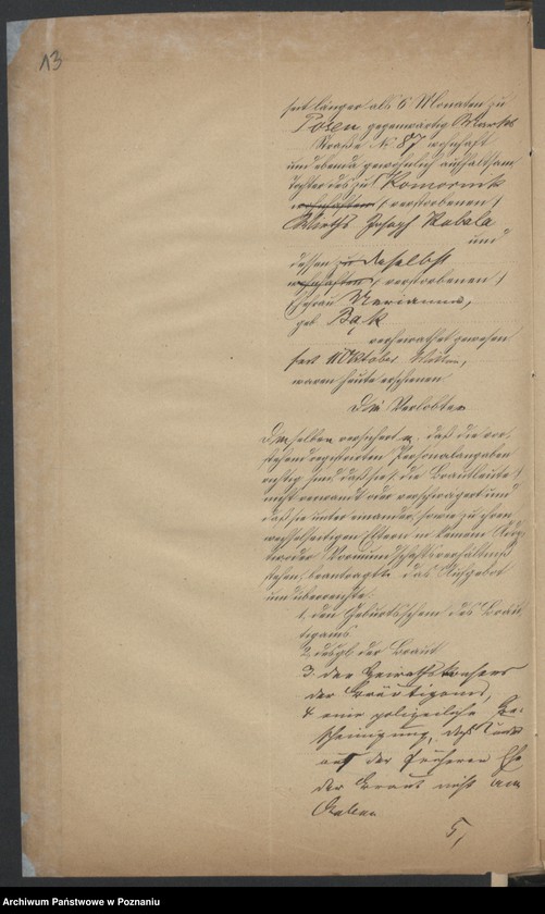 Obraz 15 z jednostki "Die von den Verlobten beigebrachten Urkunden zur Eheschliessung pro 1878"