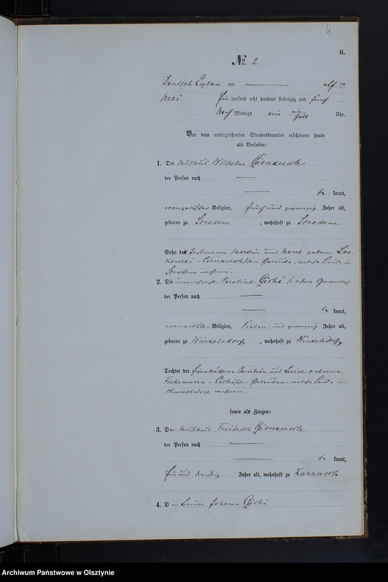 image.from.unit.number "Heiraths-Neben-Register Nr 1 - 9"