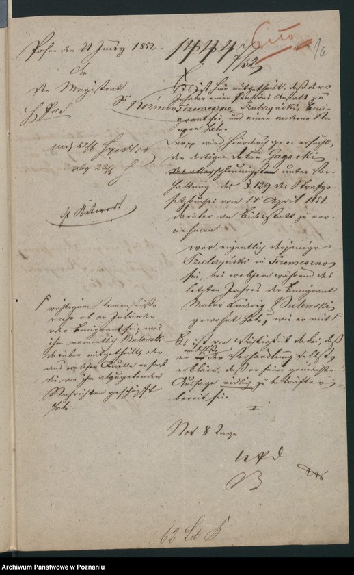 Obraz 5 z jednostki "A. betr. den polnischen Emigranten Leon Szulszyński alias Zienkowicz"