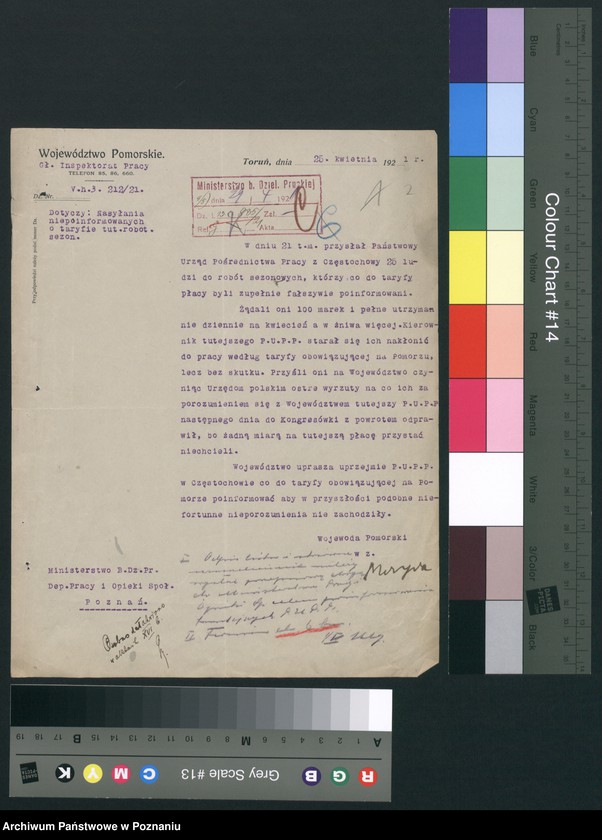 Obraz z jednostki "[Robotnicy sezonowi zatrudnieni w rolnictwie]"