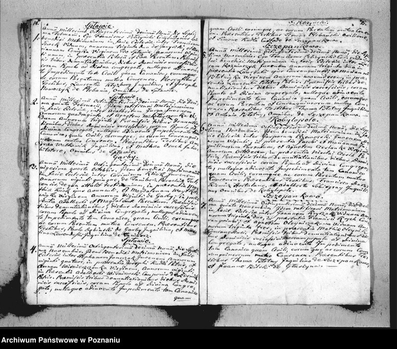 Obraz 10 z jednostki "Liber baptisatorum, copulatorum, mortuorum"