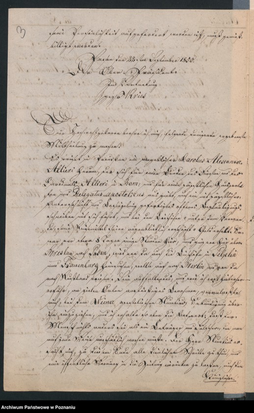 Obraz 7 z jednostki "A. betr. den angeblichen päpstlichen Gesandten Fürsten Altieri"