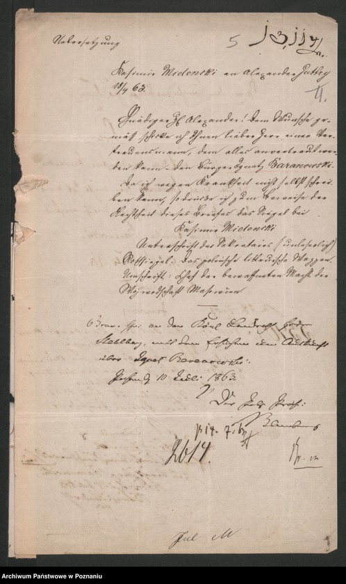 Obraz 9 z jednostki "A. betr. Ignatz und Stanislawa Baranowski"