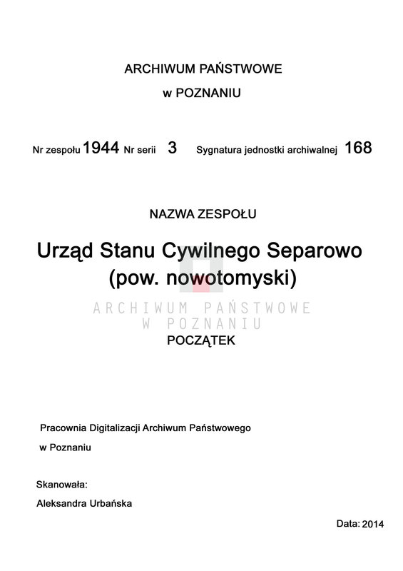 Obraz 2 z jednostki "Księga małżeństw"