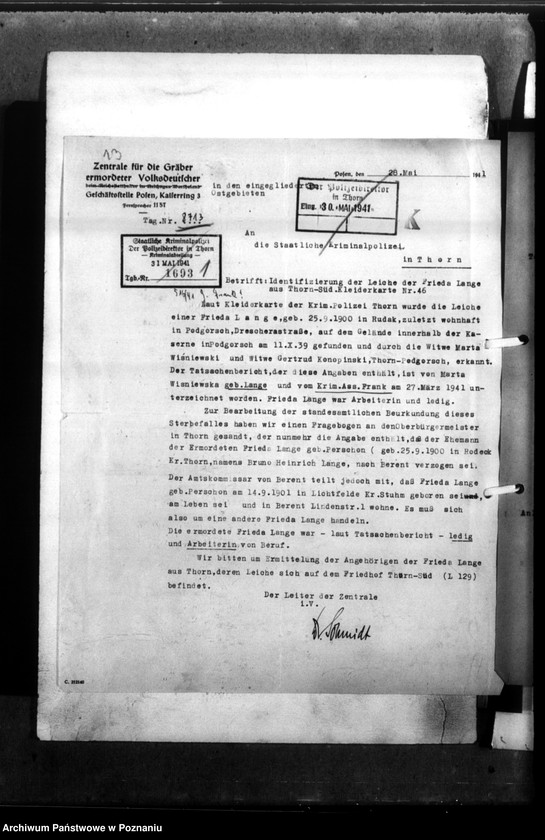 Obraz 17 z jednostki "Frieda Lange - Thorn Lüd (Toruń)"