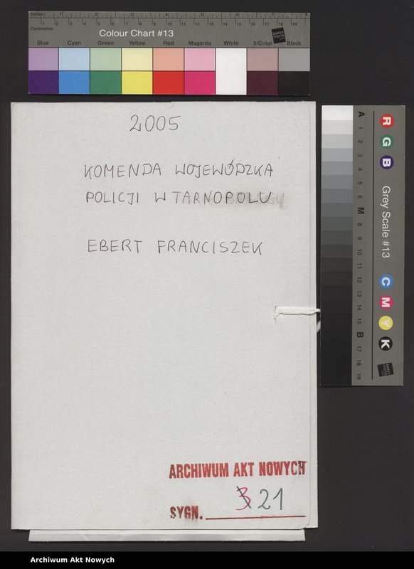Obraz 2 z jednostki "Akta osobowe policjanta z województwa tarnopolskiego - Ebert Franciszek"