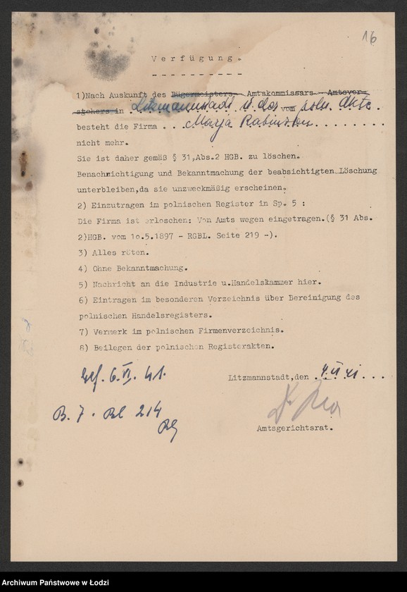 Obraz 18 z jednostki "Maria Robinzohn – sprzedaż manufaktury"