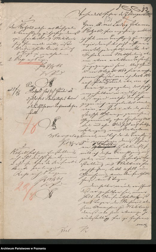 Obraz 15 z jednostki "A. betr. Ludwig Kotzold, Stud. med."