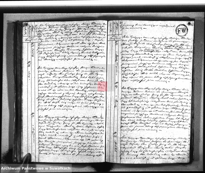 image.from.unit.number "Akta urzędnika stanu cywilnego parafij sereyskiey urodzonych od 1-go stycznia 1816 aż do ostatniego grudnia"