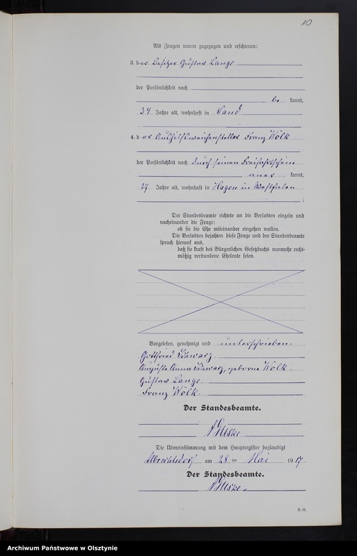 image.from.unit.number "Heiraths-Neben-Register Nr 1 - 9 [ Księga małżeństw - wtóropis ]"