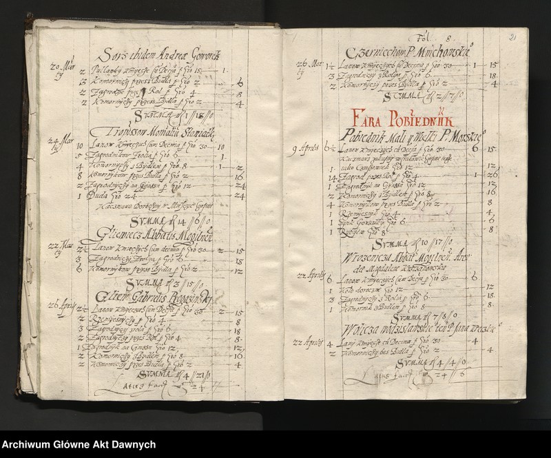 image.from.unit.number "Regestr poborowy woj. krakowskiego na Rok Pański 1588."