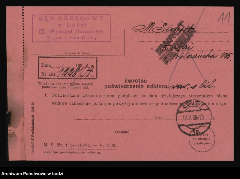 Obraz 13 z jednostki "Maria Siebert- fabryka i sprzedaż cukierków"