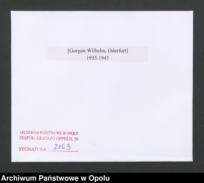 Obraz 2 z jednostki "[Gorgon Wilhelm, Oderfurt]"