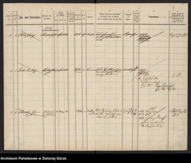 image.from.unit.number "Militair - Stammrolle von Dominium Großdorf nebst Vorwerke"