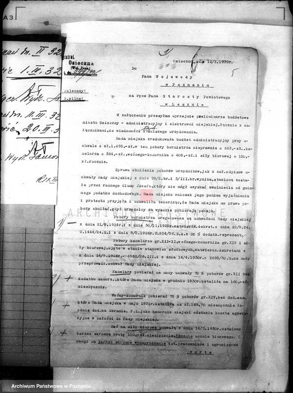 Obraz 10 z jednostki "Budżety i sprawy rachunkowe miasta Osieczny"