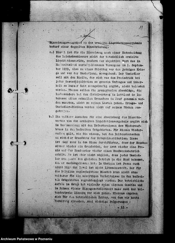 Obraz 15 z jednostki "Protokoły konferencji w sprawie umocnienia niemczyzny w Kraju Warty"