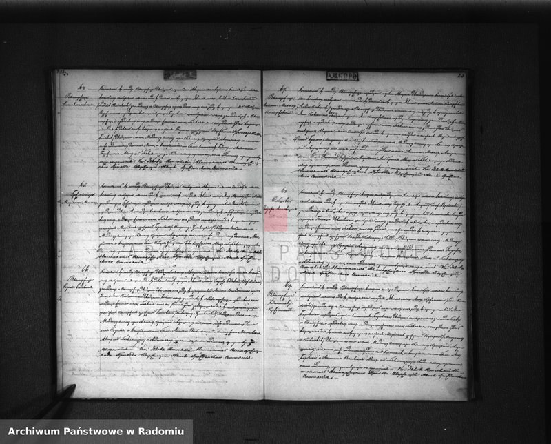 Obraz 15 z jednostki "[Duplikat akt urodzonych, zaślubionych i zmarłych parafii Wyśmierzyce z 1875 roku]"