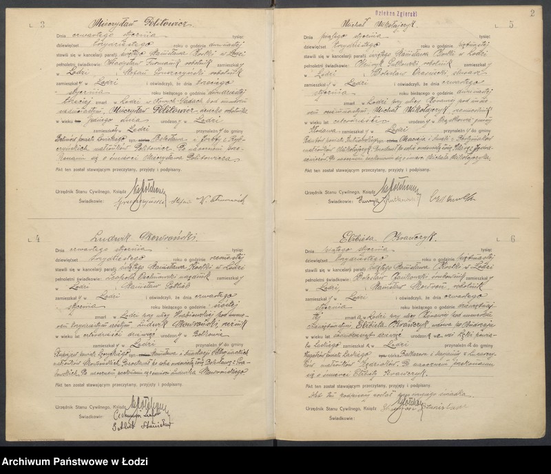 Obraz 4 z jednostki "Akta zgonów"