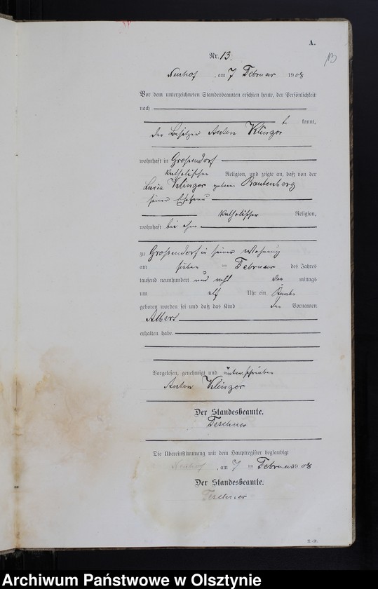 image.from.unit.number "Geburts -Neben-Register Nr.1-117"