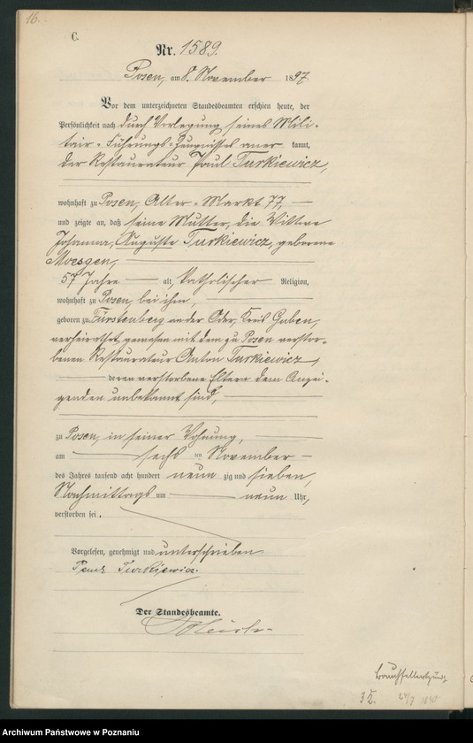 Obraz 19 z jednostki "Księga zgonów t. IV"