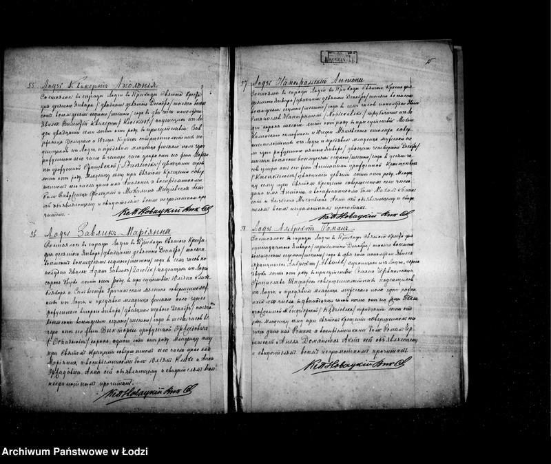 Obraz 18 z jednostki "Akta urodzeń"