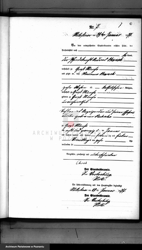 Obraz 8 z jednostki "Księga zgonów"