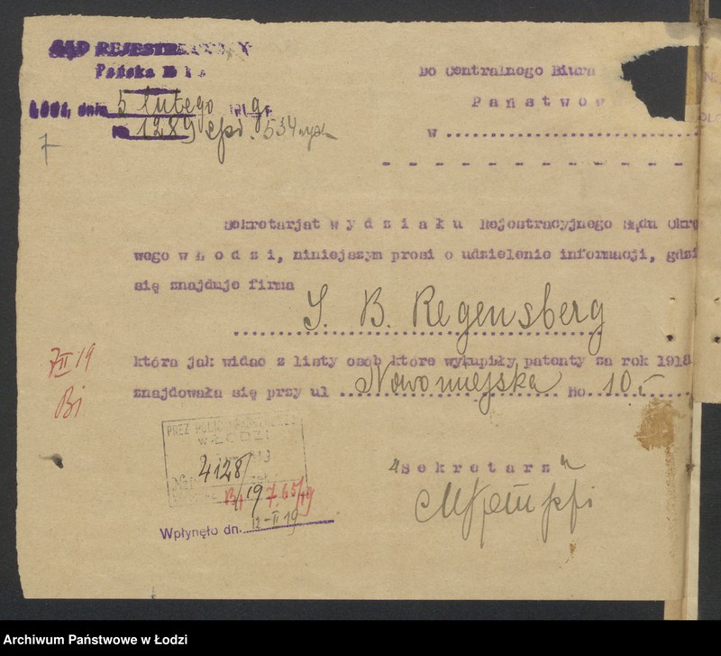 Obraz 9 z jednostki "Szlama Ber Regensberg- sprzedaż czapek"