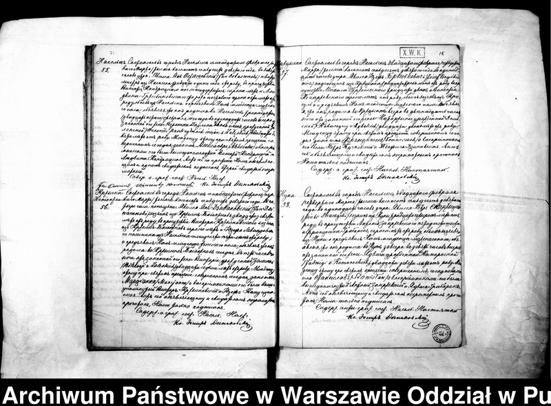 Obraz 18 z jednostki "Akta urodzeń, małżeństw i zgonów"