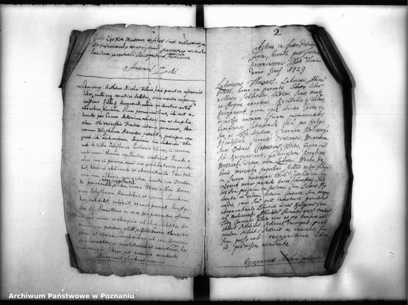 Obraz 7 z jednostki "Inscriptiones, resignationes [protocollon]"