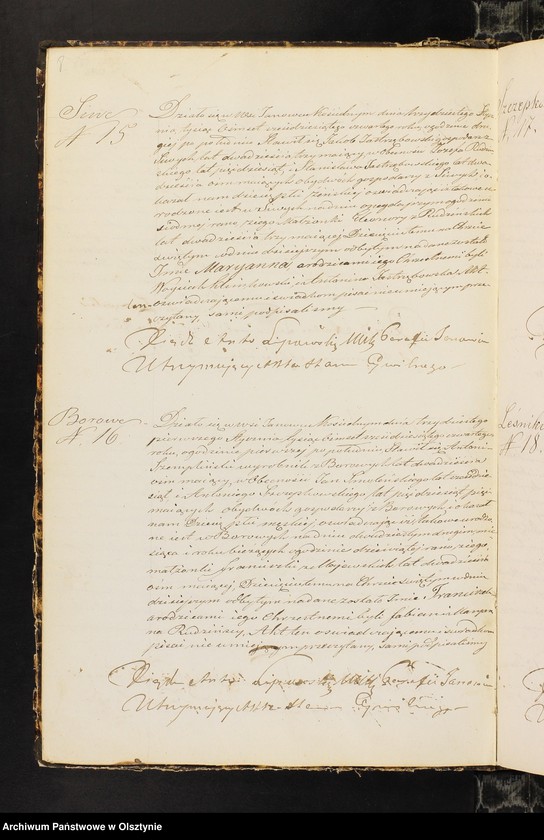 image.from.unit.number "Duplikat Aktow Stanu Cywilnego Urodzonych, Zaślubionych i Zmarłych z Parafii Janowiec z roku 1864-go"
