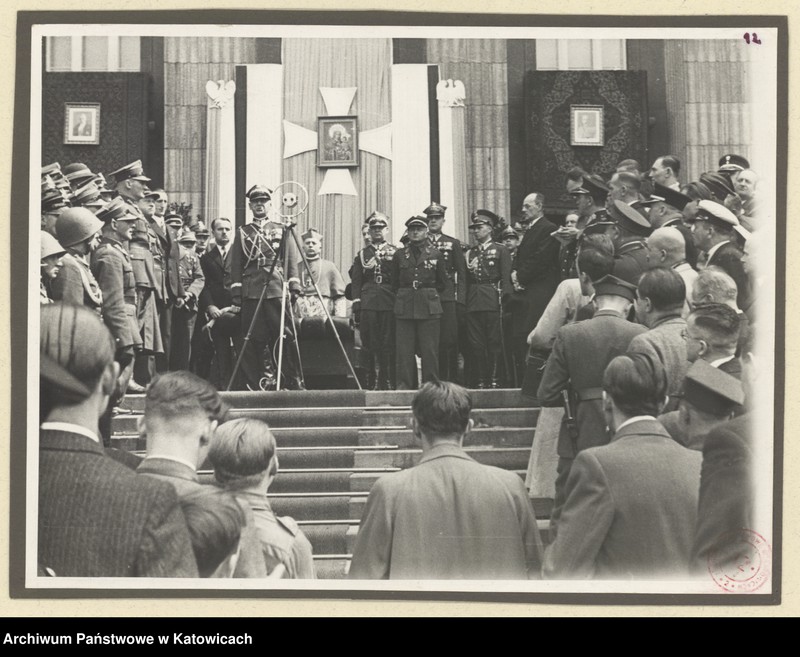 Obraz 15 z jednostki "[Album fotograficzny uroczystości 15 rocznicy III powstania śląskiego]"