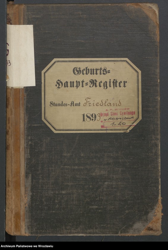 image.from.unit.number "Księga urodzeń USC Mieroszów (Friedland) 1893"