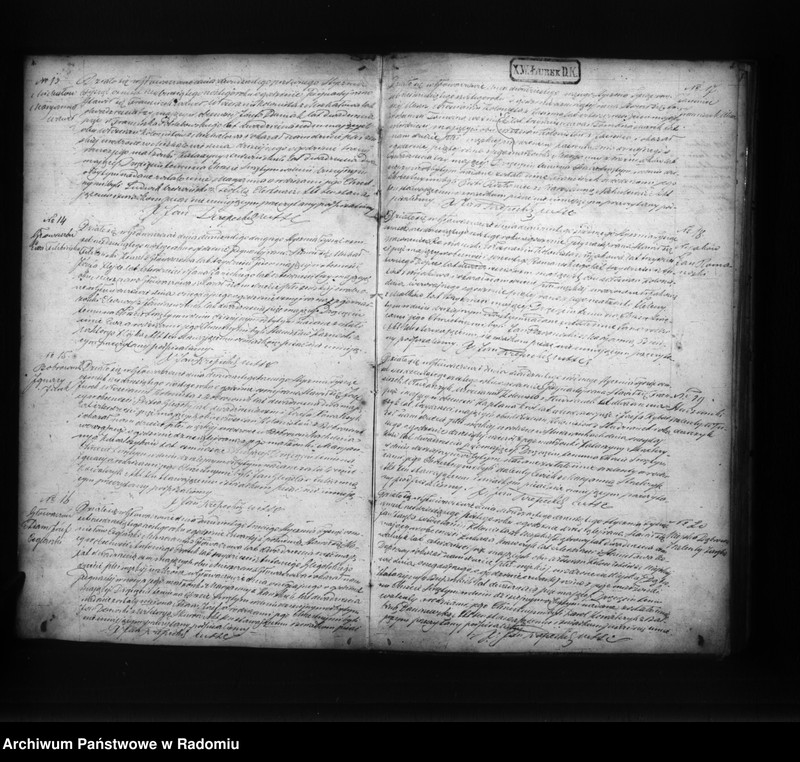 image.from.unit.number "Duplikat akt religijno cywilnych urodzonych, zaślubionych i zmarłych w parafii Głowaczów w roku 1866"