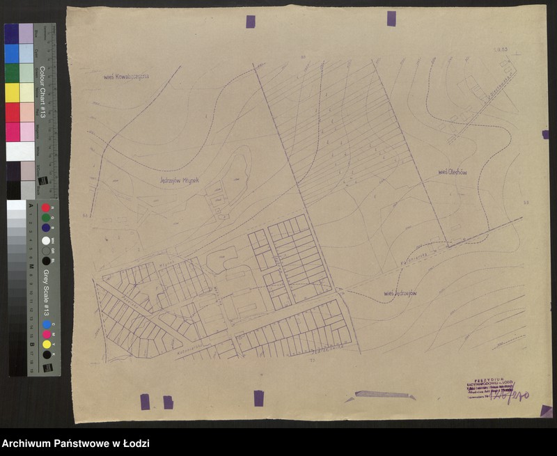 Obraz 1 z jednostki "Plan miasta Łodzi. Sekcja SO 65"