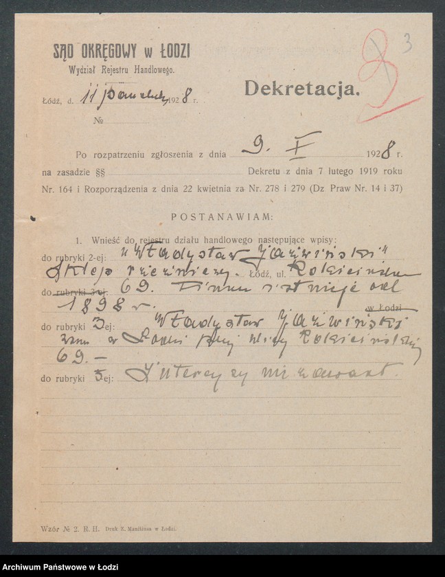 Obraz 5 z jednostki "Władysław Jaźwiński – sklep rzeźniczy"