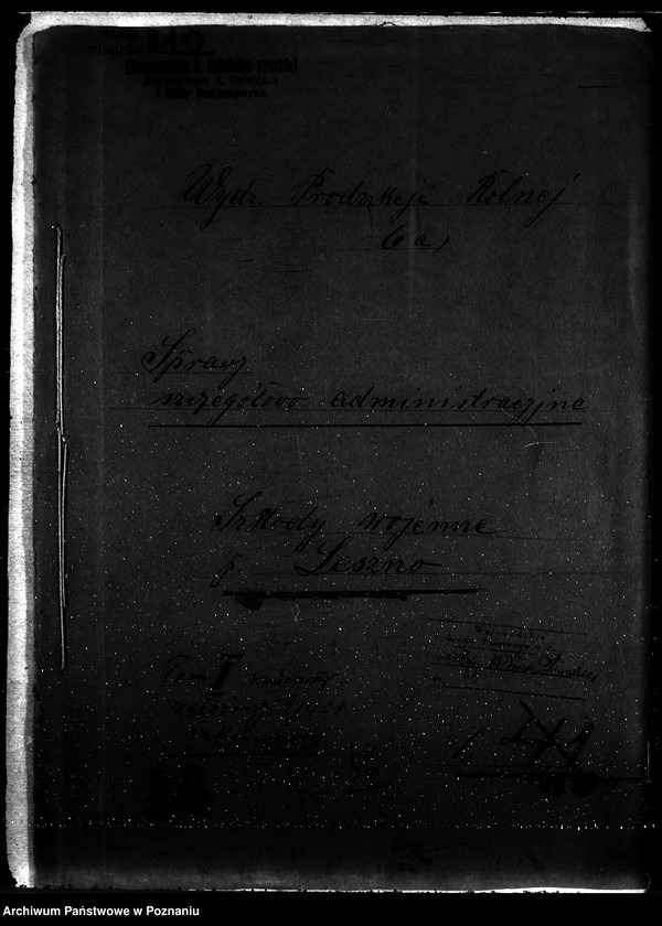 Obraz 4 z jednostki "Sprawy szczegółowo-administracyjne Szkody wojenne p. Leszno"