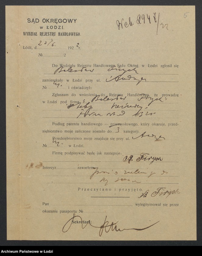 Obraz 7 z jednostki "Bolesław Firych – sklep rzeźniczy"