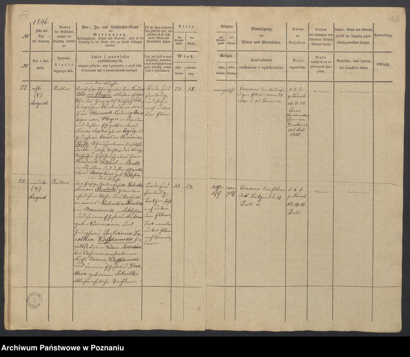 Obraz 10 z jednostki "Duplikat des Trauregisters"