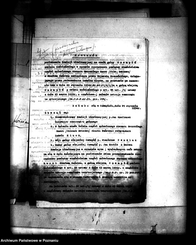 Obraz 12 z jednostki "Rozrachunki z gminą Czempiń odnośnie rozparcelowanego obszaru dworskiego Betkowo"