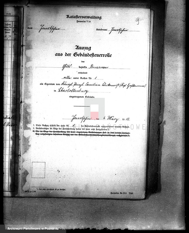 Obraz 13 z jednostki "Dobra Miniszew - sprawy katastralne"