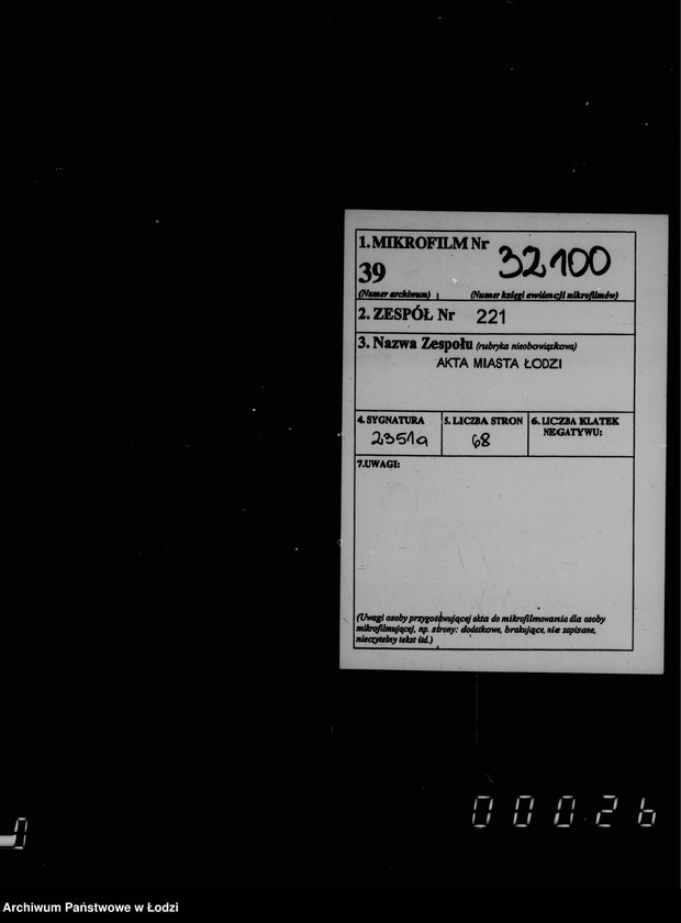 Obraz 2 z jednostki "Po deloproizvodstvu o statističeskich svedenijach"