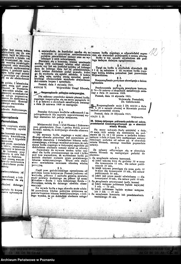 Obraz 16 z jednostki "Zaraza płucna - Gniezno"