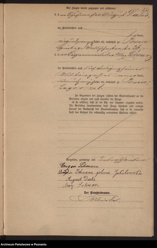 Obraz 17 z jednostki "Księga małżeństw t. II"