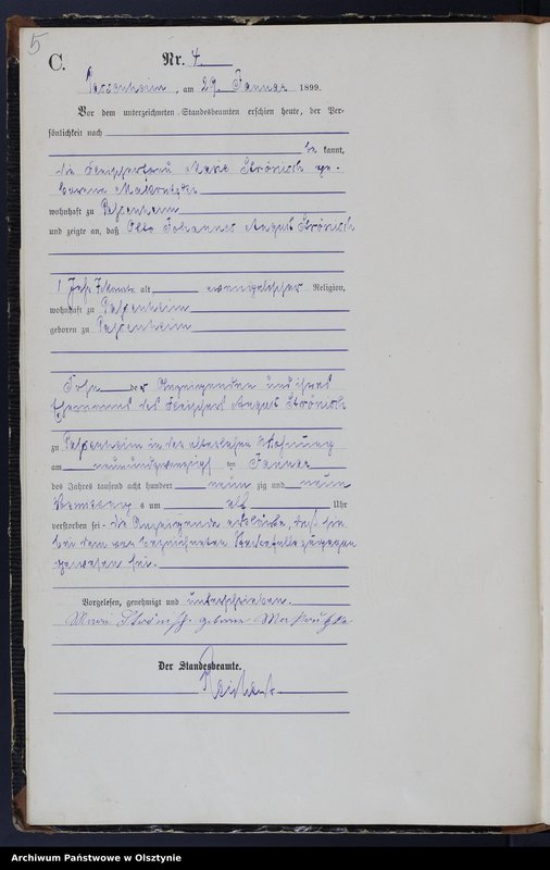 image.from.unit.number "Sterbe-Haupt-Register Nr 1 - 65"