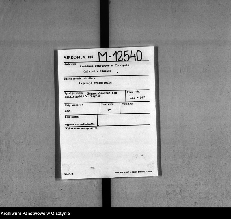 image.from.unit.number "Kanzleigehilfen Wagner [Ferdinand Adolf]"